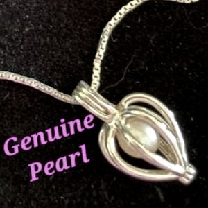 Pearl Genuine Pearl Necklace